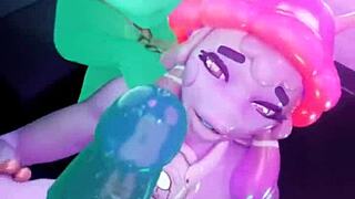 Regarde Juri danser et deepthroat du slime !