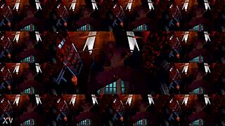 Sexy dancing in club 3dx