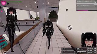 Manaka's Secret Flashing In Mall