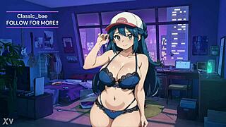 Feel The Intense Moaning And Orgasm In Hololive Jerk Off Challenge