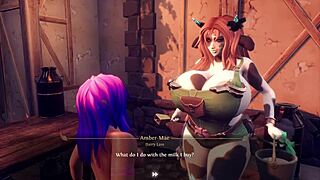 gameplay breeders of the nephelym 7 amber-mae und die melkmaschine