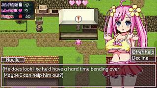 Noelle does her best in this casual hentai story.