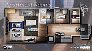 Ep5 Threesome Seru Akhir - Kehidupan Harian Boneka Pelayan, Anal Ngewe Pantat BDSM Kontol Besar Blowjob Creampie Cum Squirting