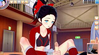 Cheerleader Maria Fucks Guy