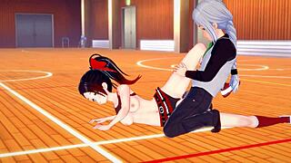 Cheerleader Maria Fucks Guy