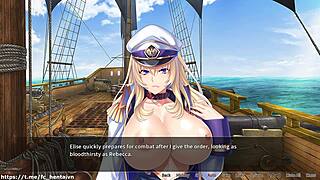 pirate booty gets bukkake from the buccaneer in part 04 🏴‍☠️