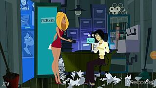 Parker Parker's Emotional Boob Flash During Song Production.