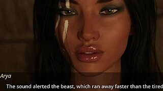 What happens when you meet the blonde girl with small tits and blowjob lips in lust city