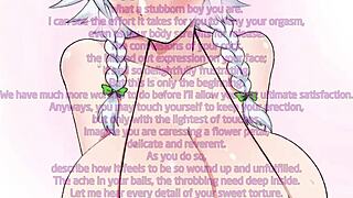 In the name of my huge boobs, give yourself post orgasm torture - goddess denial asmr boob worship