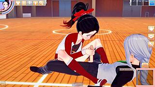 Cheerleader Maria Fucks Guy