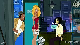 Parker Parker's Emotional Boob Flash During Song Production.