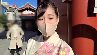 part 1: lewd female president squeezes dick under kimono