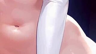 Blonde Busty Asian Gets Detonated Hard