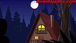 Gay guy gets fucked in the jungle cabin