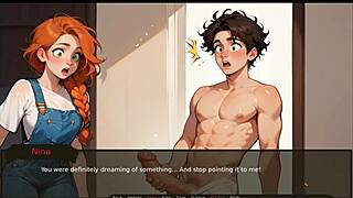 Massive Cock Grows Before Step Sisters