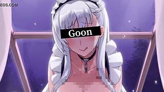 Belfast quickie JOI with insults and findom leading to ruined orgasm 😈