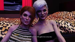 Busty redhead girlfriend plans threesome with alt friend