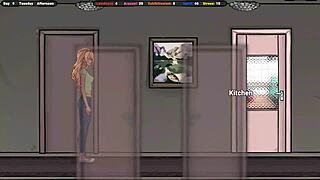 the landlord approaches jenny intimately