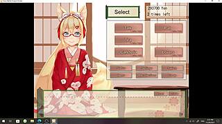 i-i'm playing my foxgirl waifu konko with her big tits