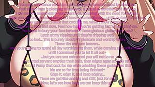 In the name of my huge boobs, give yourself post orgasm torture - goddess denial asmr boob worship