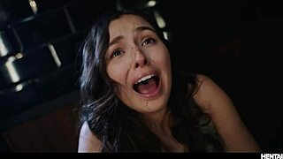 Leana got her pussy wrecked by a monster