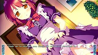 asuho minahoshi wishes upon a shooting star in spanish scene