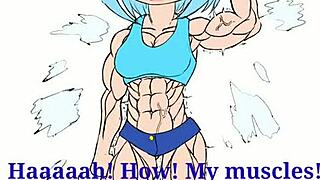 i tink fubukis musle growth is amazin in this sexy animaton
