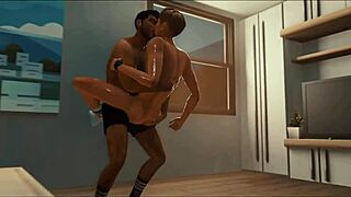 Tiempo a solas de Jason en cartoon gay legendado