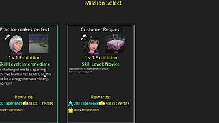 Heroine rumble bari vs lucretia gameplay