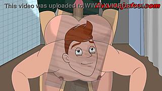 Gay guy gets fucked in the jungle cabin