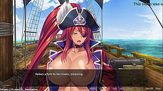 pirate booty gets bukkake from the buccaneer in part 04 🏴‍☠️