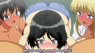 Big Tits Students Creampie Monster Cock Train Hentai