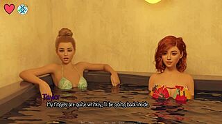 i fucked the brunette cheerleader in the hot tub and she thanked me