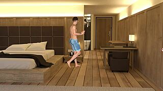 The Guy Suddenly Discovered Her Penis But They Decided To Continue Hentai Game Kink Maker