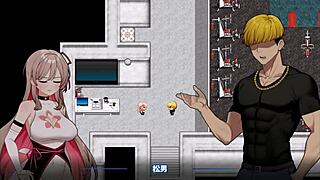 Bold Intense Blowjob Action in Hentai Game