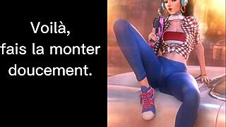 Intense Jerk Off Instructions for D.Va Overwatch Hentai