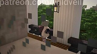 big tits caesar hsr gets creampied - minecraft