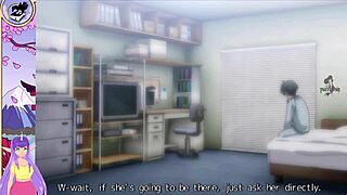 School Days Hentai Blowjob and Orgasm