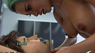 Military Femdom Girl Cums Three Times From Big White Cock