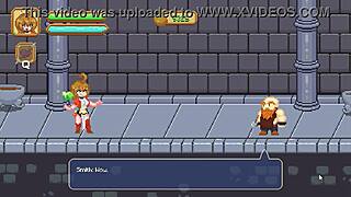 Cute Female Warrior Has Sex In Pleasure Climb