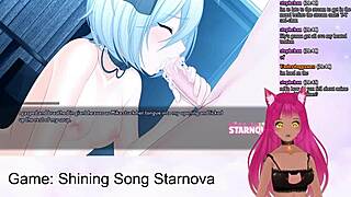 vtuber lewdneko plays shining song starnova bonus