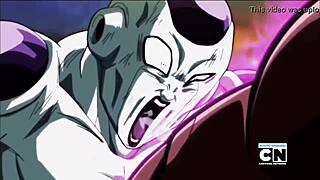 Defeated Freezer Humiliated by Toppo