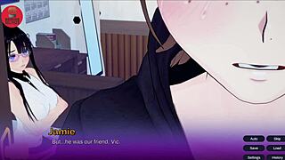 out of touch - ch 3 - a long talk - psychedelic melodramatic adult visual novel