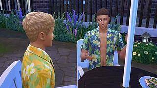Sims4 Weekend at Mikes with His Dad