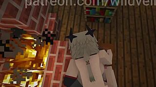 big tits caesar hsr gets creampied - minecraft