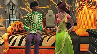 Teen Indian Couple's First Intimate Moment After Marriage