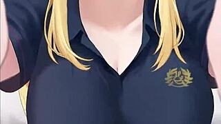 meguru idolmaster animation with creampie fingering masturbation