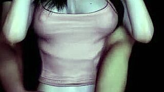 Sexy asian girl victory standing fuck