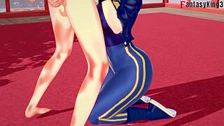 Chun-Li Has Sex in Street Fighter Fantasy