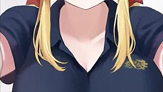 meguru idolmaster animation with creampie fingering masturbation